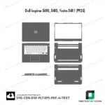 Dell Inspiron 5480, 5485, Vostro 5481 (P92G) Skin Vector Template