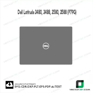 Dell Latitude 3480, 3488, 3580, 3588 (P79G) Skin Vector Template