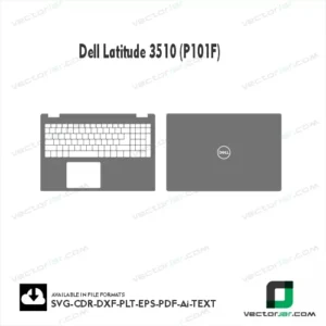 Dell Latitude 3510 (P101F) Skin Vector Template