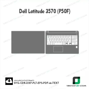 Dell Latitude 3570 (P50F) Skin Vector Template
