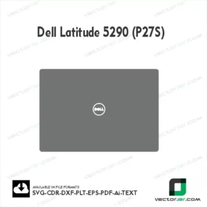 Dell Latitude 5290 (P27S) Skin Vector Template