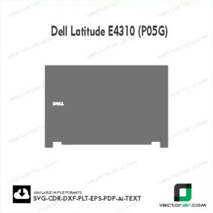 Dell Latitude E4310 (P05G) Skin Vector Template