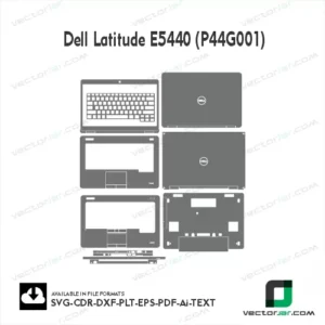 Dell Latitude E5440 (P44G001) Skin Vector Template