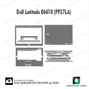 Dell Latitude E6410 (PP27LA) Skin Vector Template