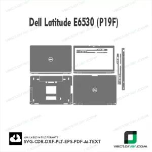 Dell Latitude E6530 (P19F) Skin Vector Template