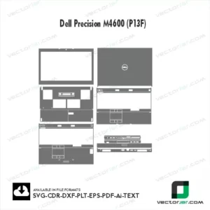 Dell Precision M4600 (P13F) Skin Vector Template