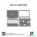 Dell Vostro 3460 (P34G) Skin Vector Template