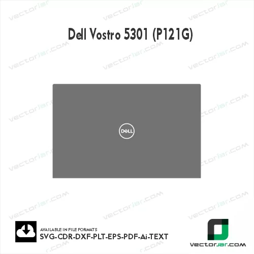 Dell Vostro 5301 (P121G) Skin Vector Template