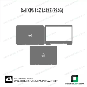 Dell XPS 14Z L412Z (P24G) Skin Vector Template