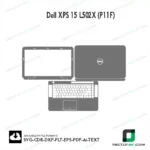 Dell XPS 15 L502X (P11F) Skin Vector Template