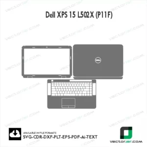 Dell XPS 15 L502X (P11F) Skin Vector Template