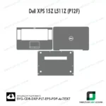 Dell XPS 15Z L511Z (P12F) Skin Vector Template