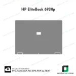 HP EliteBook 6930p Skin Vector Template