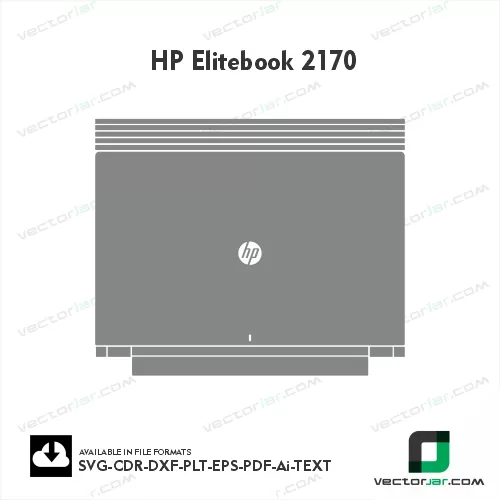 HP Elitebook 2170 Skin Vector Template