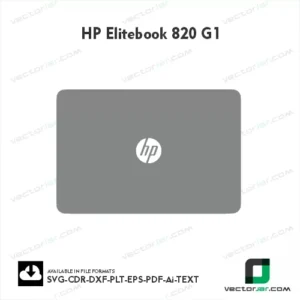 HP Elitebook 820 G1 Skin Vector Template