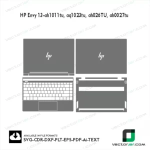 HP Envy 13-Ah1011tu, Aq1023tu, Ah026TU, Ah0027tu Skin Vector Template