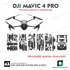 DJI Mavic 4 PRO Skin Template