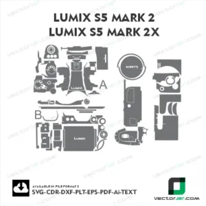 LUMIX S5 II And LUMIX S5 IIx Skin Template