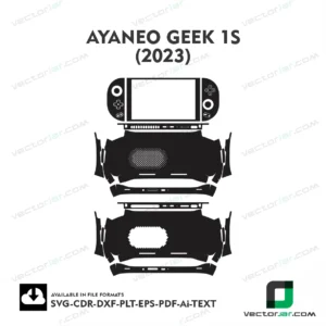 AYANEO Geek 1S 2023 Skin Vector Template