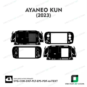 Ayaneo Kun 2023 Skin Vector Template