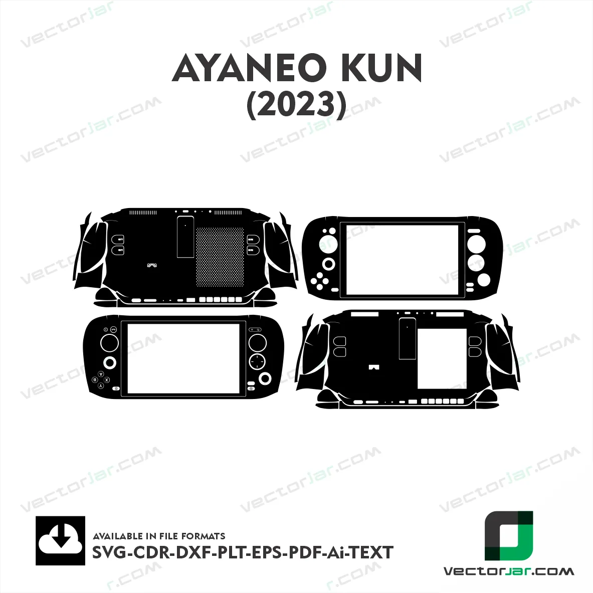 Ayaneo Kun 2023 Skin Vector Template