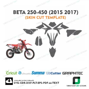 BETA 250-450 (2015-2017) Graphic Vector Template