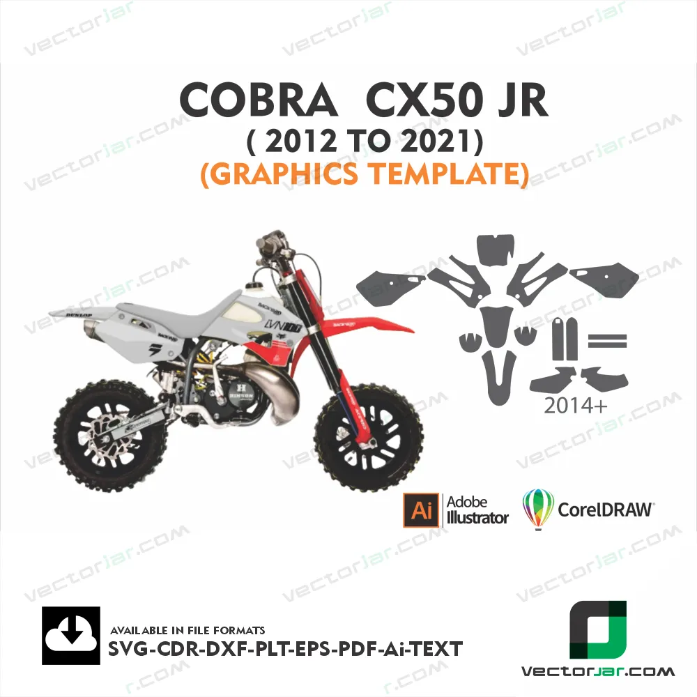 Cobra CX50 JR (2012-2021) Graphics Vector Template