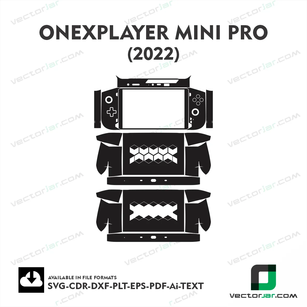 One X Player mini pro 2022 Skin Vector Template