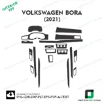 Volkswagen Bora 2021 PPF Template