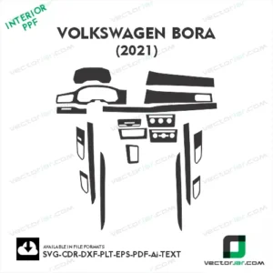 Volkswagen Bora 2021 PPF Template