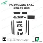 Volkswagen Bora 2022-2023 PPF Template