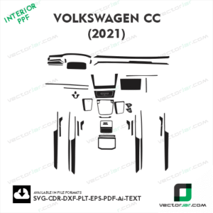 Volkswagen CC 2021 PPF Template