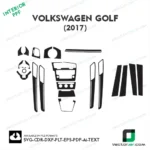 Volkswagen Golf 2017 PPF Template