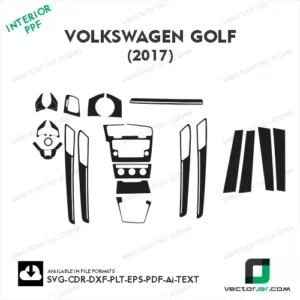 Volkswagen Golf 2017 PPF Template