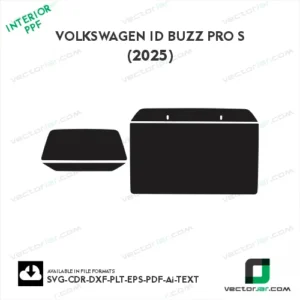 Volkswagen iD Buzz PRO S 2025 PPF Template