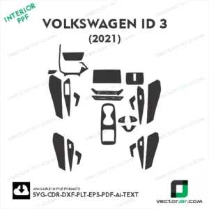 Volkswagen iD3 2021 PPF Template