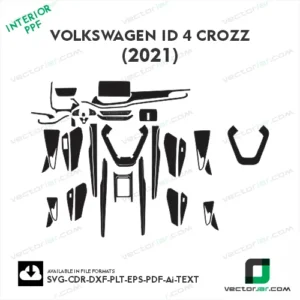 Volkswagen iD4 Crozz 2021 PPF Template