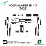 Volkswagen iD4 X 2023 PPF Template