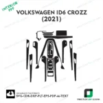 Volkswagen iD6 Crozz 2021 PPF Template