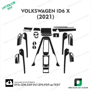 Volkswagen iD6 X 2021 PPF Template