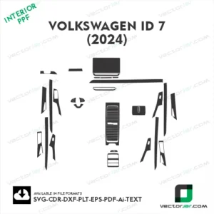 Volkswagen iD7 2024 PPF Template