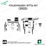 Volkswagen Jetta GL1 2025 PPF Template