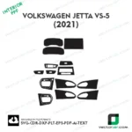 Volkswagen Jetta VS5 2021 PPF Template