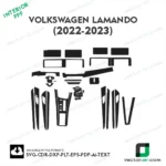 volkswagen lamando 2022-2023 PPF template