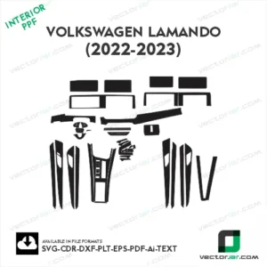 volkswagen lamando 2022-2023 PPF template