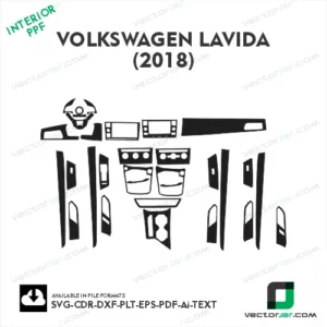 Volkswagen Lavida 2018 PPF template