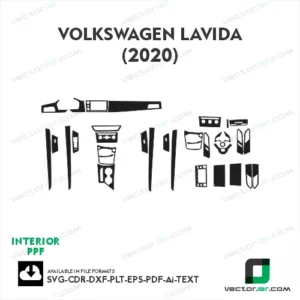 Volkswagen Lavida 2020 PPF template