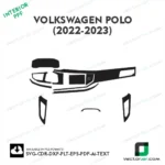 Volkswagen Polo 2022-2023 PPF template