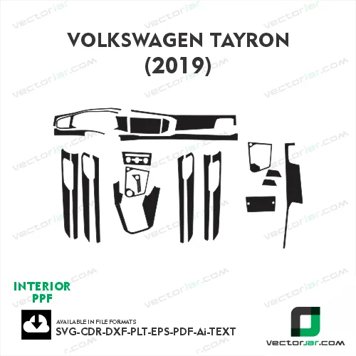 Volkswagen Tayron 2019 PPF Template