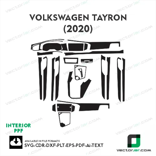 Volkswagen Tayron 2020 PPF Template